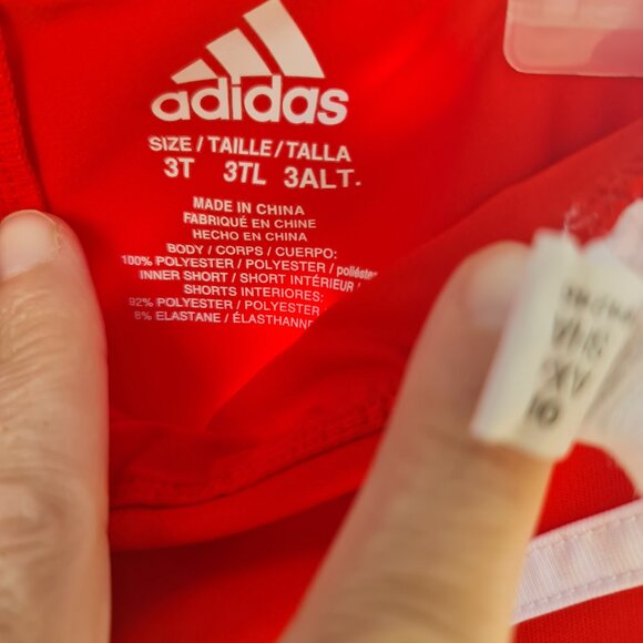 Adidas girls preppy tennis skort size 3T - Picture 5 of 5